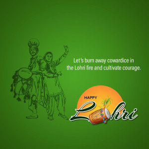 Happy Lohri hd images poster banner status and hd photos